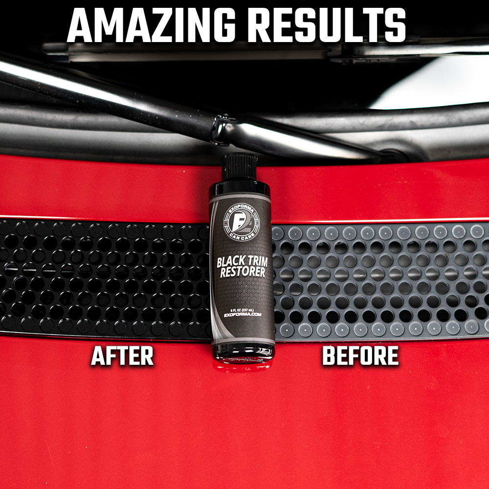 Black Plastic and Trim Restorer Full Kit